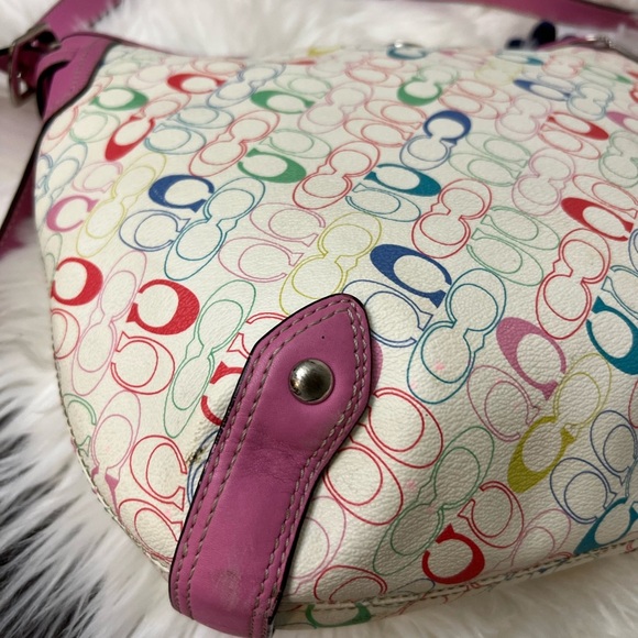 Coach Multicolor Chelsea Hobo F16481 Bag Signature Shoulder - Picture 5 of 13